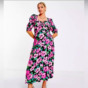 ASOS floral maternity dress, new with tags